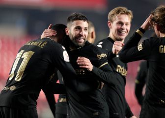 Aprobados y suspensos del Barça: heroicos Alba y Griezmann