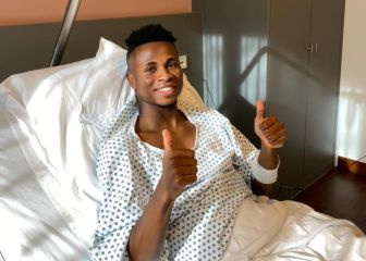 El Villarreal pierde a Chukwueze un mes y a Rubén Peña tres semanas