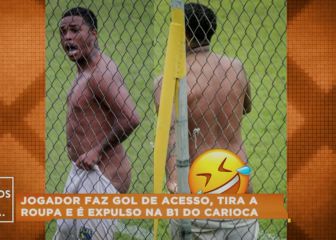 Ocho partidos de sanción por celebrar un gol bajándose los pantalones