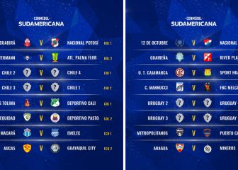 Así queda la fase previa de la Sudamericana: fechas, partidos y calendario