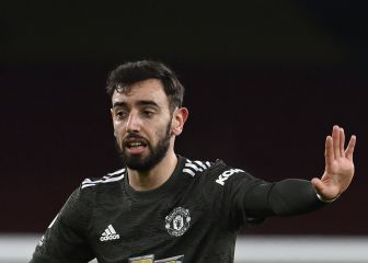 Bruno Fernandes registra la tercera peor tasa de regates con éxito de toda la Premier