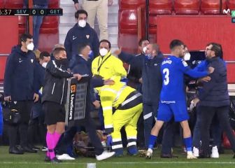 Lío en el Pizjuán: Lopetegui y Bordalás se encaran y acaban expulsados