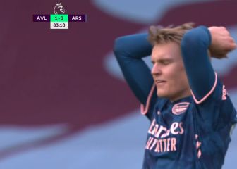La que tuvo Odegaard para salvar al Arsenal: su gesto, definitorio
