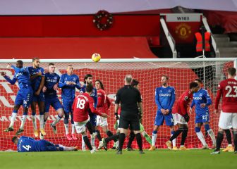 Partidazo en Old Trafford con remontada del Everton incluida