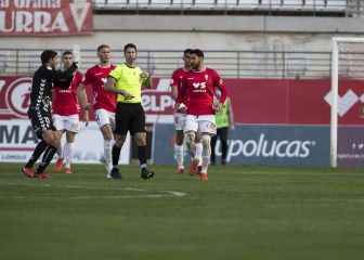 El árbitro desactiva al Murcia