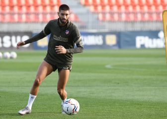 Carrasco ya está de vuelta, pero trabaja al margen del grupo