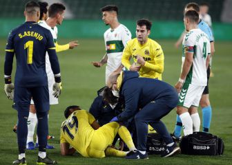 Coquelin salva una lesión ósea en el tobillo