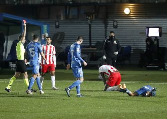 Ibán Salvador denuncia insultos y amenazas tras el partido con el Almería