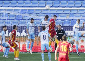 El Zaragoza también revive en el jacuzzi de La Rosaleda y sale del descenso