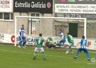 El Depor sigue en caída libre en Segunda B por cosas como esta: vean la que armó el portero