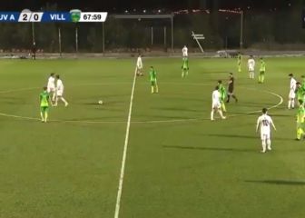 El Juvenil A del Madrid hace uno de los goles del año, y sí, es desde su propio campo