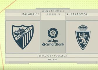 El Zaragoza respira en Málaga y sale de los puestos de descenso