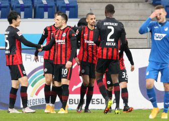 El Eintracht se mete de lleno en la lucha por la Champions