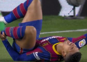 Lesión en el tobillo de Araújo, peligra para el PSG