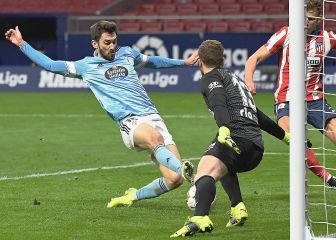 Los goles del Atlético-Celta en imágenes