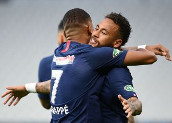 Mbappé pide a Neymar