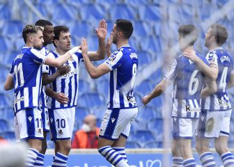 Aprobados y suspensos de la Real: Isak y Oyarzabal cogen el
desfibrilador