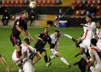 El Rayo flaquea en Vallecas