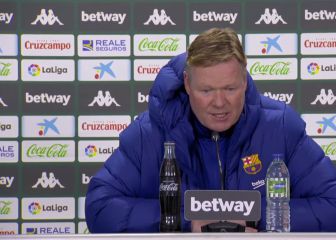 Rueda de prensa de Koeman tras el Betis 2 - Barcelona 3