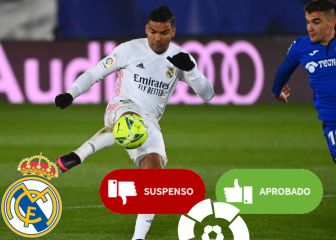 Puntúa de 0 a 10 a todos los jugadores del Real Madrid