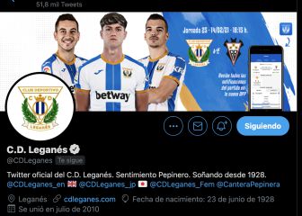 El Leganés saca pecho digital