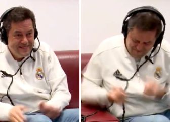 Si ven la bocanada de aire de Roncero con el gol de Benzema entenderán lo que se temía...