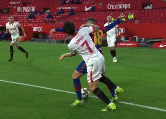 No hubo penalti sobre Jordi Alba, según Iturralde