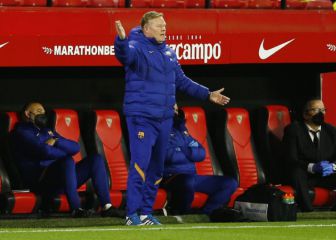 Koeman vuelve a mirar al árbitro: 