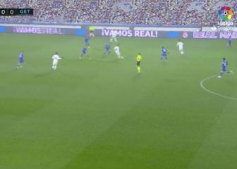 En solo tres toques Arribas demuestra por qué puede ser jugador del Madrid para años