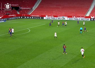 La épica finta de Koundé a Umtiti que acabó en golazo