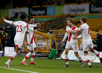El Southampton se carga al Wolves