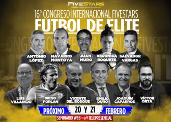 Del Bosque, Forlán o Caparrós se citan en el 16º Congreso Internacional Fivestars