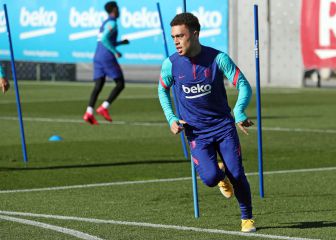 Dest y Braithwaite se entrenan con el grupo