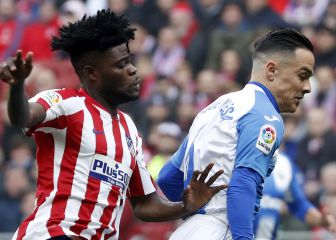Leganés y Atlético negocian el pago de los 5 millones de Thomas