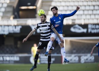 Los delanteros del Oviedo, secos en la segunda vuelta