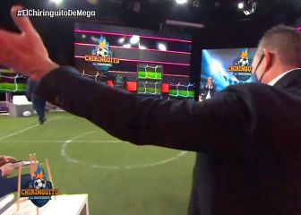 El recibimiento de Pedrerol a Buyo en El Chiringuito tras el lío de la semana pasada