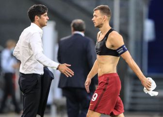 Los jugadores piden que la Roma le devuelva el brazalete a Dzeko