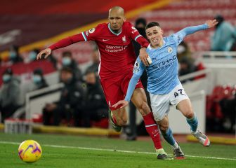 Fabinho, baja ante el Leicester