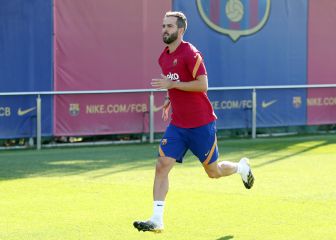 Pjanic y Dest se recuperan a tiempo pero Braithwaite recae