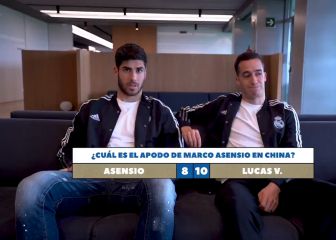 El test de Asensio y Lucas sobre China: la reacción de Marco sobre su apodo en Asia no tiene precio