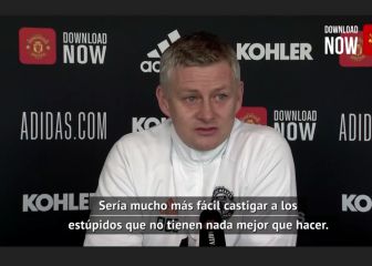 Solskjaer se postula rotundamente en contra del racismo en redes sociales