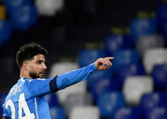 Insigne frena a la Juventus