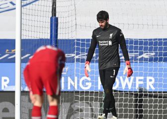 Alisson condena al Liverpool