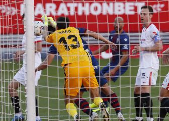 Aprobados y suspensos del Sevilla: Munir y 'Yashin' Bono