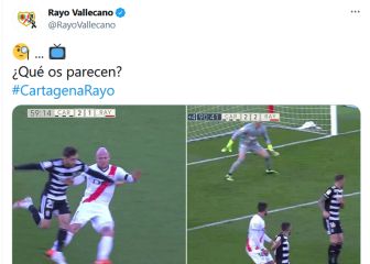 El Rayo se queja del VAR
