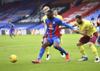 El Burnley golea al Crystal Palace