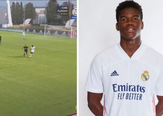 Así juega Marvel, el central zurdo de 18 años que prendió a Zidane y ahora también a Ancelotti