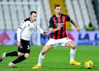 El Milan pincha tropieza ante la Spezia y deja el liderato en manos del Inter