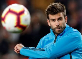 Piqué back training and could be in the list for the PSG tie