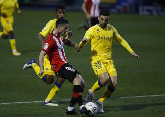 El Alcorcón coge oxígeno desde los once metros